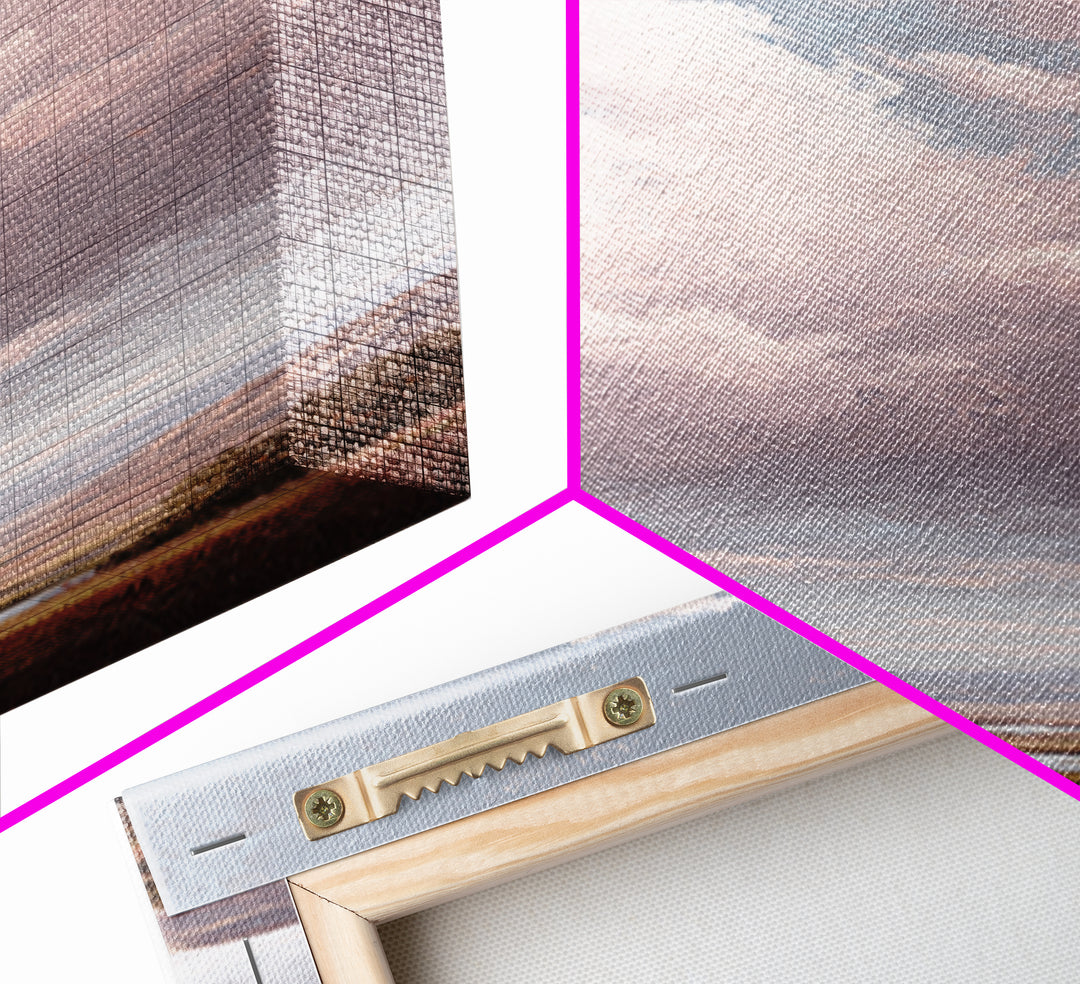 Blush and Taupe Cloudscape Canvas Print, Master Bedroom, Wall Art, Bedroom Decor, Oil Painting, Sanctuary, Bedroom Wall Art, MAS-2x3-14
