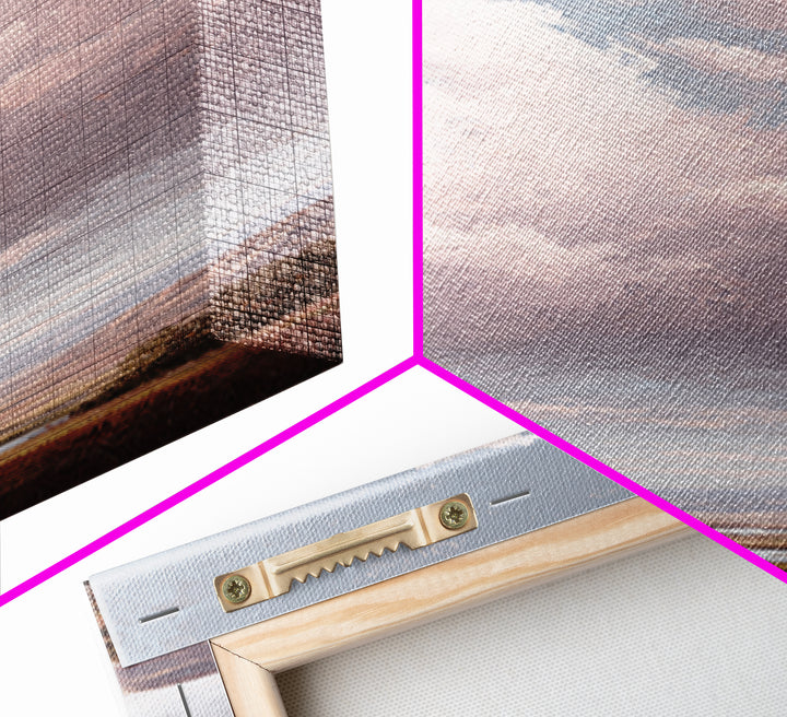 Blush and Taupe Cloudscape Canvas Print, Master Bedroom, Wall Art, Bedroom Decor, Oil Painting, Sanctuary, Bedroom Wall Art, MAS-2x3-14