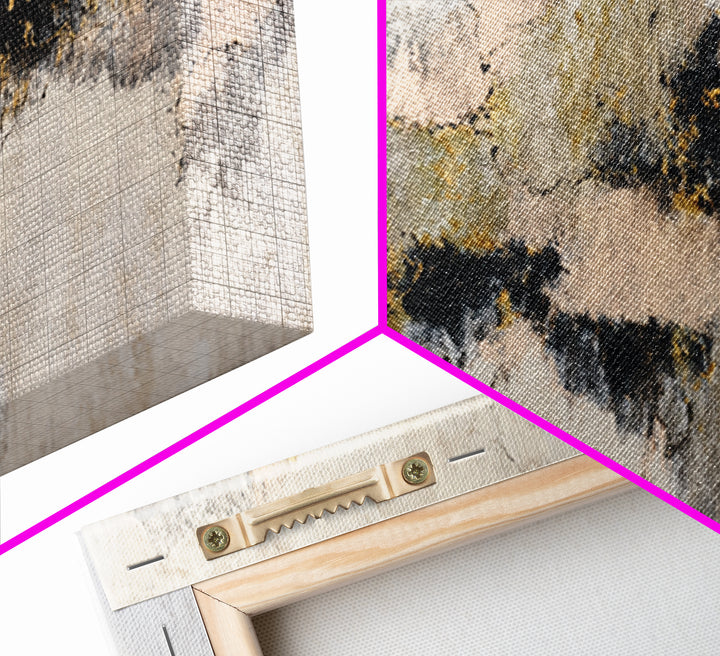 Soft Abstract Linen Texture Canvas Print, Master Bedroom, Bedroom Decor, Abstract Art, Sanctuary, Bedroom Prints, MAS-3x1-43