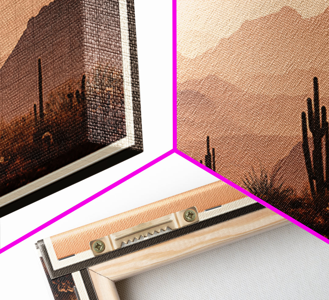 Quiet Desert Dusk Canvas Print, Master Bedroom, Bedroom Prints, Bedroom Decor, Sanctuary, Gallery Decor, Neutral Decor, MAS-3x2-62
