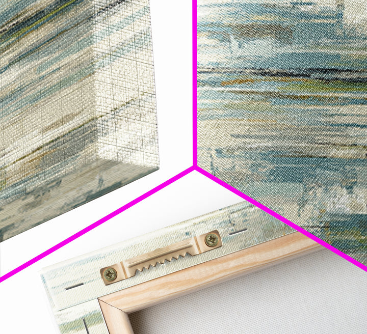 Clean Geometric Composition Canvas Print, Medical Office Art, Fine Art Print, Office Decor, Abstract Art, Calm, Wall Decor, MOA-1x3-94