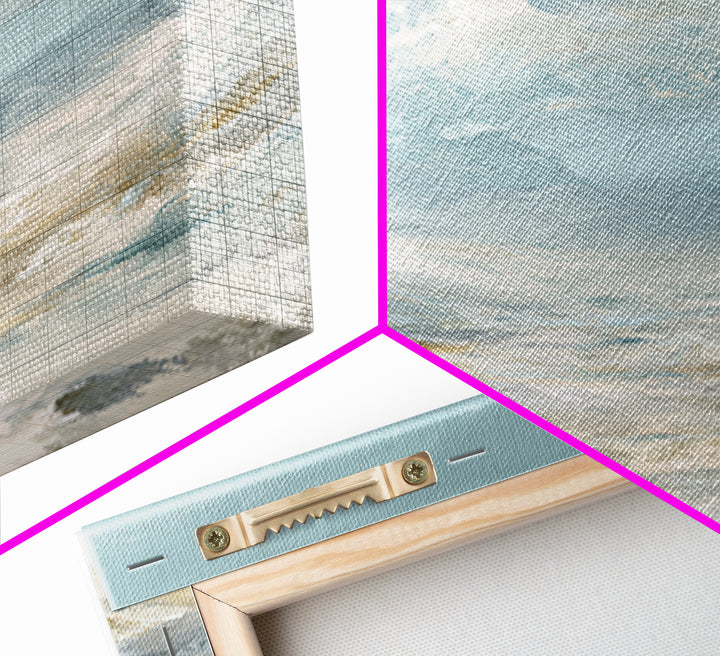 Sky and Cloud Scene Canvas Print, Medical Office Art, Medical Student Gift, Office Decor, Oil Painting, Calm, Anatomy Poster, MOA-2x1-53