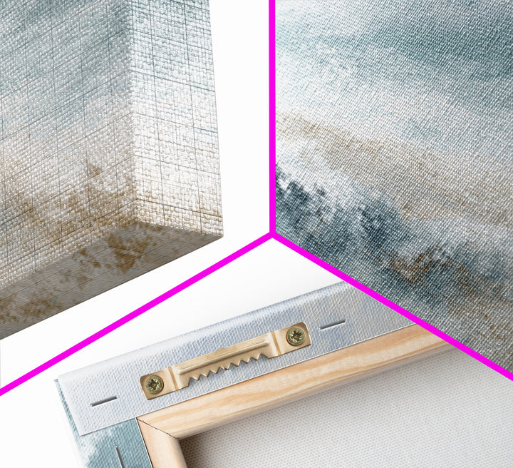 Subtle Marble Texture Canvas Print, Medical Office Art, Medical Decor, Office Decor, Calm, Science Art, Neuroscience Art, MOA-2x1-63