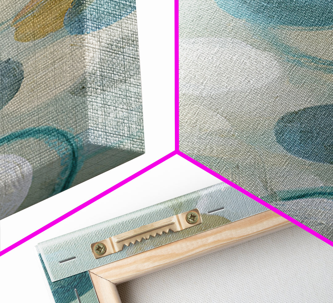Abstract Cells and Circles as Soothing Pattern Canvas Print, Medical Office Art, Medical Office Decor, Office Decor, Calm, MOA-2x3-85