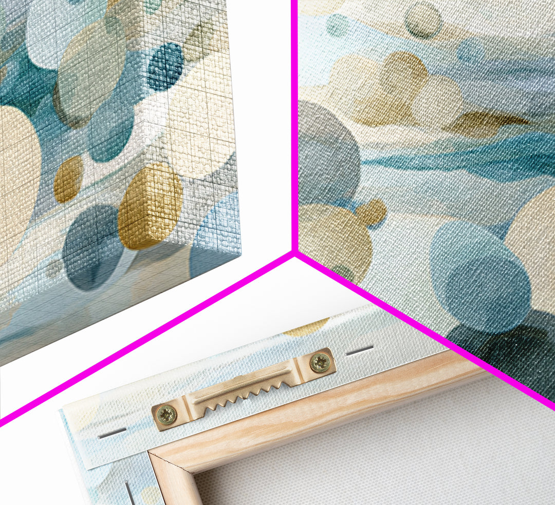 Abstract Cells and Circles as Soothing Pattern Canvas Print, Medical Office Art, Anatomy Poster, Office Decor, Abstract Art, MOA-3x2-57