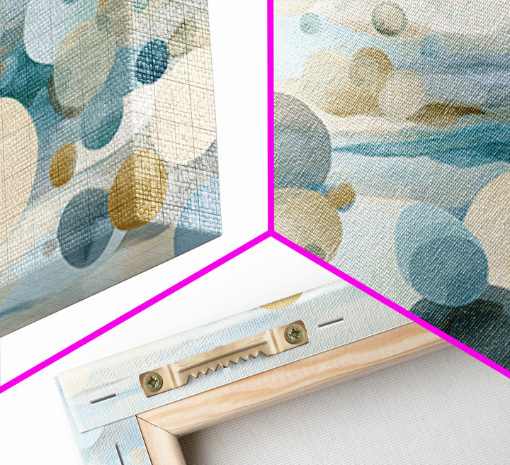 Abstract Cells and Circles as Soothing Pattern Canvas Print, Medical Office Art, Anatomy Poster, Office Decor, Abstract Art, MOA-3x2-57