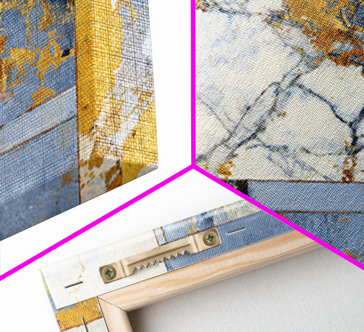 Large Marble Texture Abstract Framed Canvas Print, Modern Art, Canvas Wall Art, Living Room Decor, Abstract Art, Modern, MOD-3x2-20