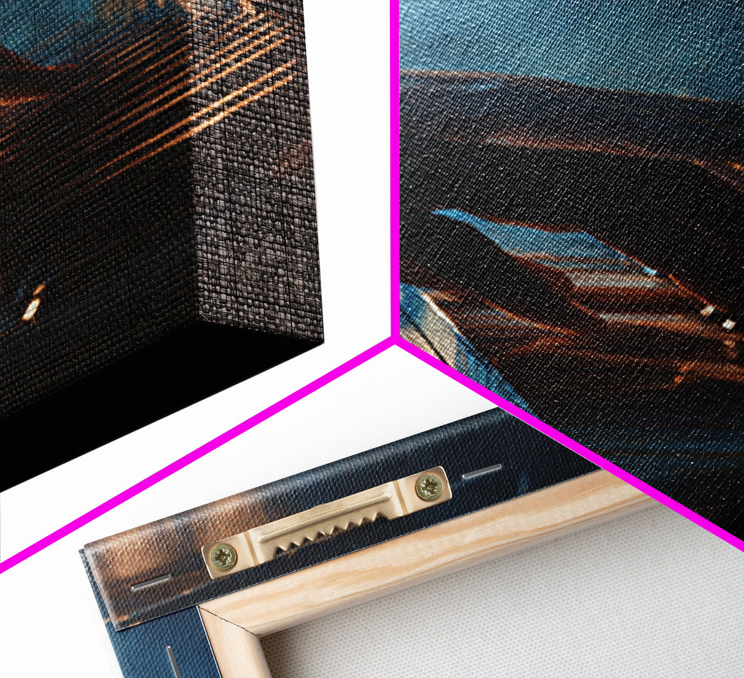 Piano Keys with Hands in Cinematic Shadow Framed Canvas Print, Music Studio Art, Music, Studio Decor, Fine Art, Rhythm, MSA-2x3-13