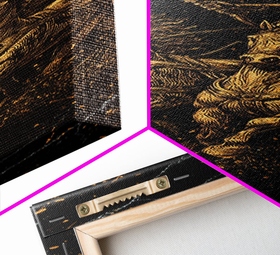 Roman Chariot - Roman Arena Art, Wood Framed Art, Gold Canvas Art, Canvas Art, Canvas Painting, Gold Canvas Wall Art, Manly Decor