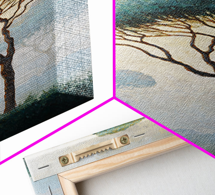 Tree of Life Framed Canvas Print, Nature Art, Wall Art, Living Room Decor, Fine Art, Nature, Wood Wall Art, Abstract Wall Art, NAT-2x3-47