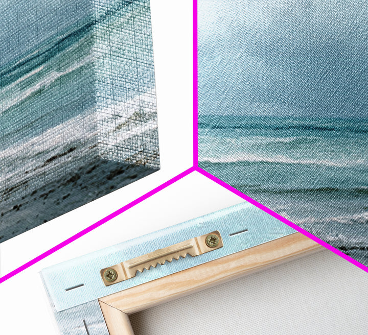 Stormy Cloudscape over Open Ocean Framed Canvas Print, Nautical Art, Gallery Wall, Coastal Decor, Fine Art, Harbor, Room Decor, NAU-3x2-25