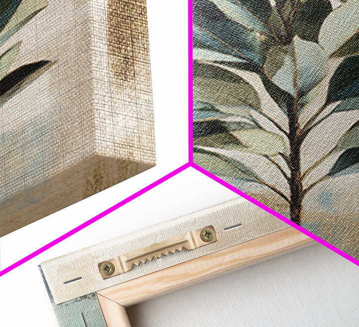 Modern Botanical Print Canvas Print, Office Art, Home Decor, Office Decor, Fine Art, Focus, Art Deco, Canvas Wall Art, OFF-1x1-4