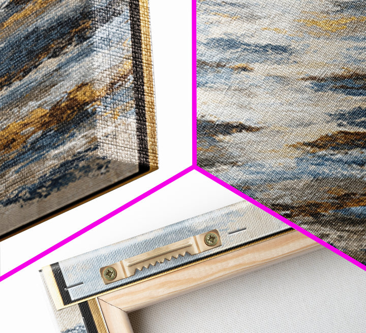 Large Neutral Texture Art for Professional Setting Canvas Print, Office Art, Digital Wall Art, Office Decor, Fine Art, Focus, OFF-1x3-33