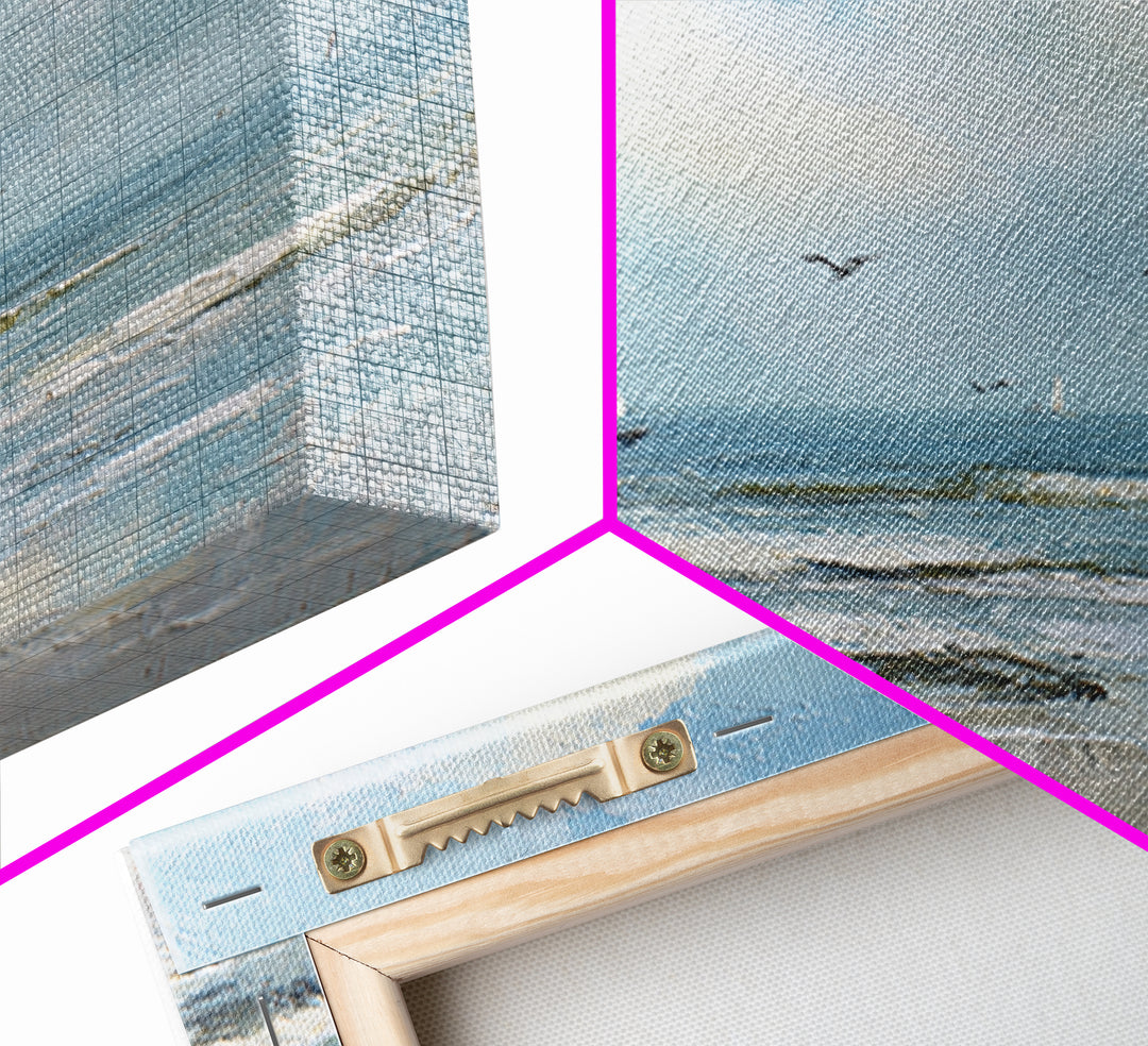 Sailboat on a Breezy Summer Horizon Canvas Print, Patio Art, Boho Decor, Patio Decor, Fine Art, Outdoor, Outdoor Decor, PAT-1x1-87