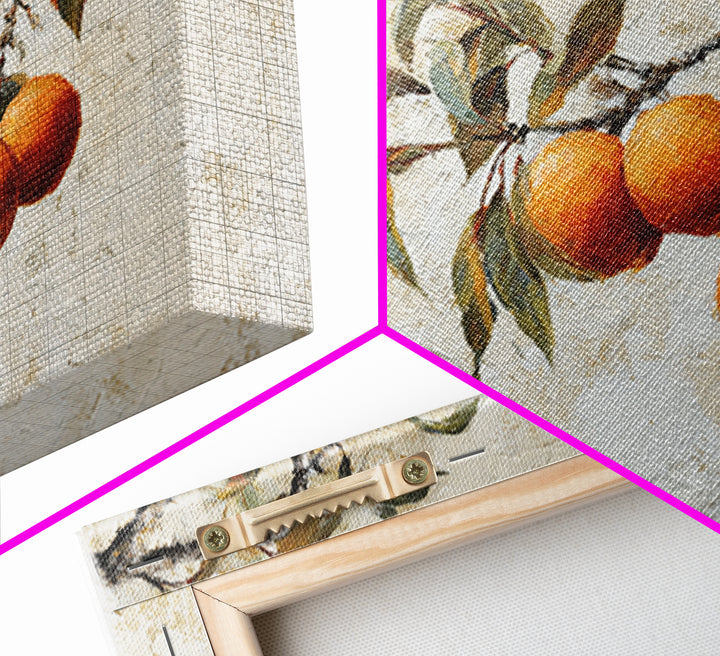 Orange Tree Branch Canvas Print, Patio Art, Western Decor, Patio Decor, Fine Art, Outdoor, Floral Art, Lake House Decor, PAT-3x2-26