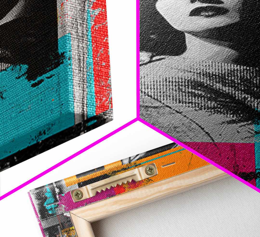 Lipstick and Perfume Fashion Still Life Framed Canvas Print, Pop Art, Statement Artwork, Living Room Decor, Fine Art, Pop, POP-2x3-4