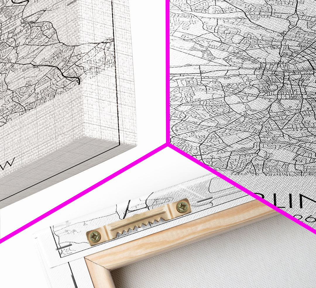 Dublin Street Map, Ireland Map, Europe City Map Art, Minimalist Art, Wall Art, Canvas Print, Pilot Gifts, Travel Wall Art, Above Bed Décor
