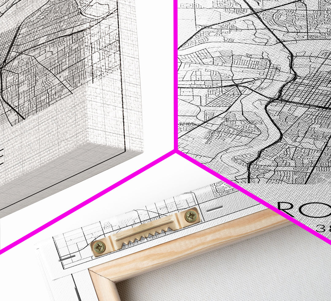 Elk Grove Street Map, California Map, City Map Art, Minimalist Art, Wall Art, Canvas Print, Bedroom Wall Art, Housewarming Gift, Travel Art