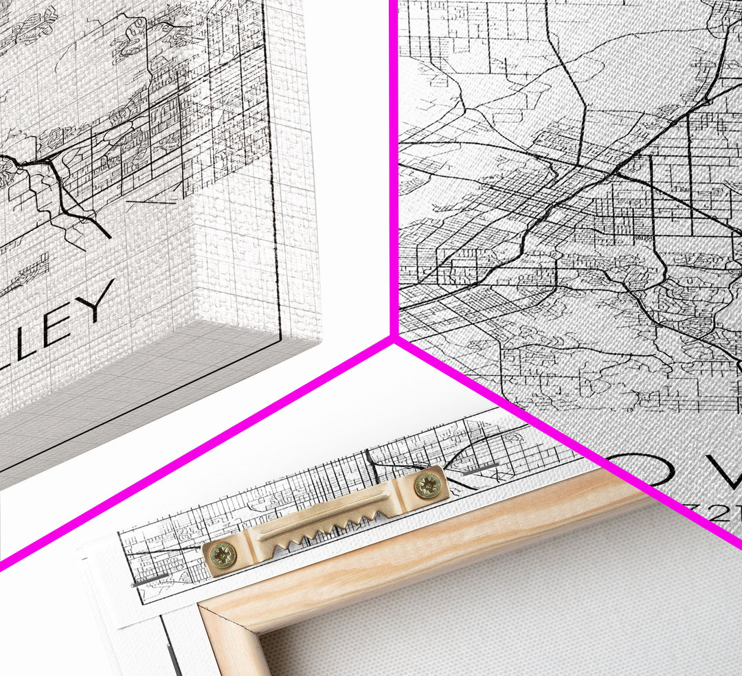Moreno Valley Street Map, California Map, City Map Art, Modern Art, Wall Art, Canvas Print, Wall Art For Bedroom, Couple Gift, Travel Print