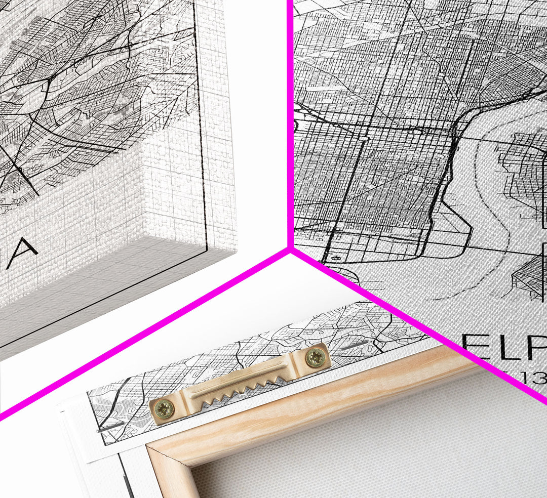 Philadelphia Street Map, Pennsylvania Map, City Map Art, Minimalist Art, Wall Art, Canvas Print, Bedroom Print, Gift For Him, Travel Print