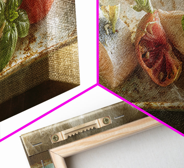 Sushi Fish and Ceramic Plate Composition Canvas Print, Restaurant Art, Printable Art, Restaurant Decor, Fine Art, Bistro, RES-2x1-49