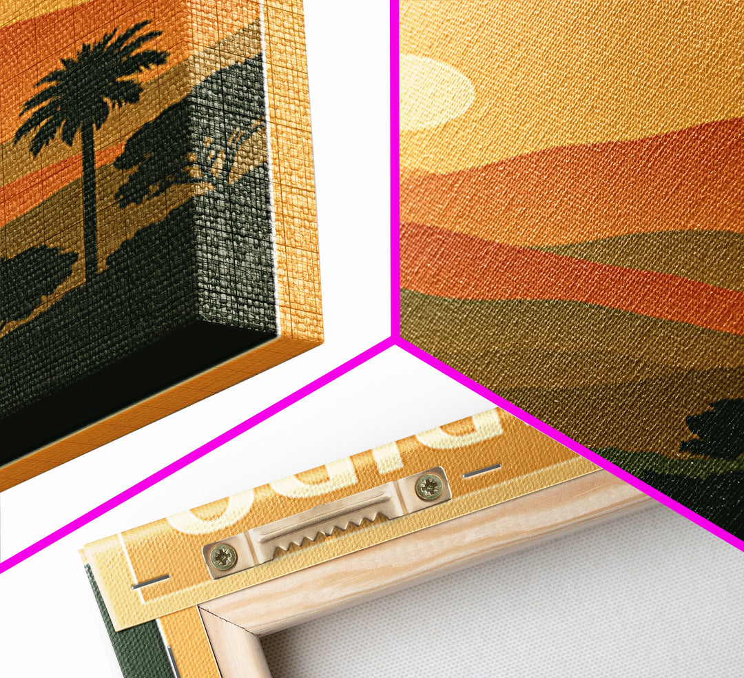 Escondido Travel Poster, Canvas Print, Classic Travel Poster Art, Escondido City Art, Vintage City Poster, Travel Wall Art, Travel Gift