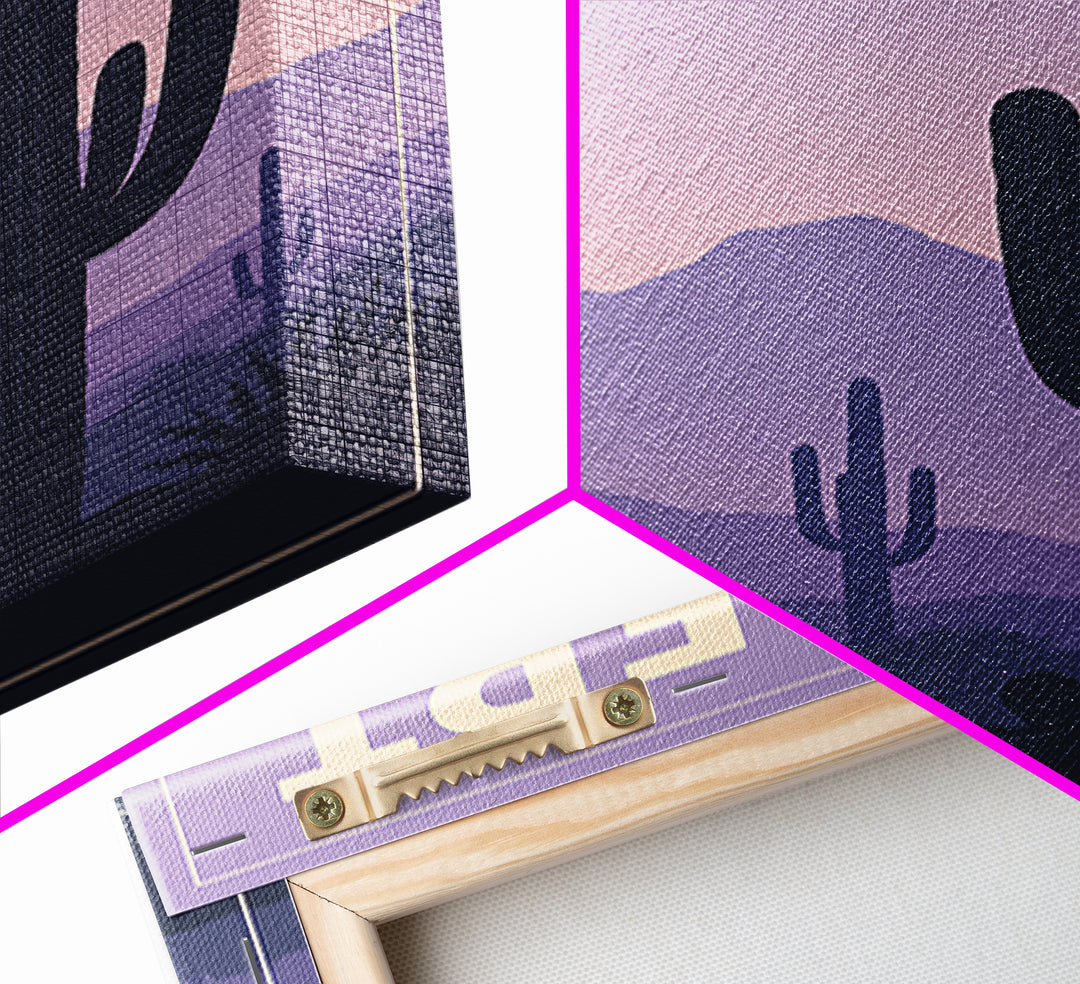 Gilbert Arizona Travel Poster, Canvas Print, Vintage Poster Art, Gilbert Wall Art, Mid Century Wall Art, Travel Art Print, City Illustration