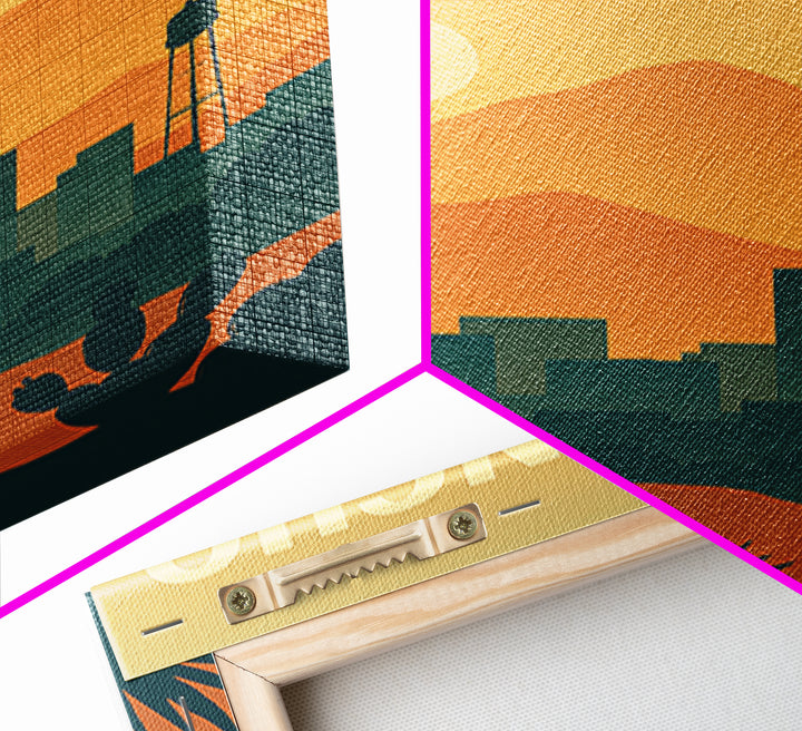 Rio Rancho Travel Poster, Canvas Print, Classic Travel Poster Art, Rio Rancho Poster Print, Vintage City Poster, Vintage City Art