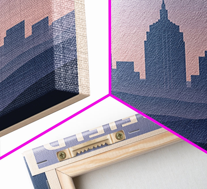 Springfield Travel Poster, Canvas Print, Mid Century City Wall Art, Springfield City Art, Retro Travel Print, City Travel Prints