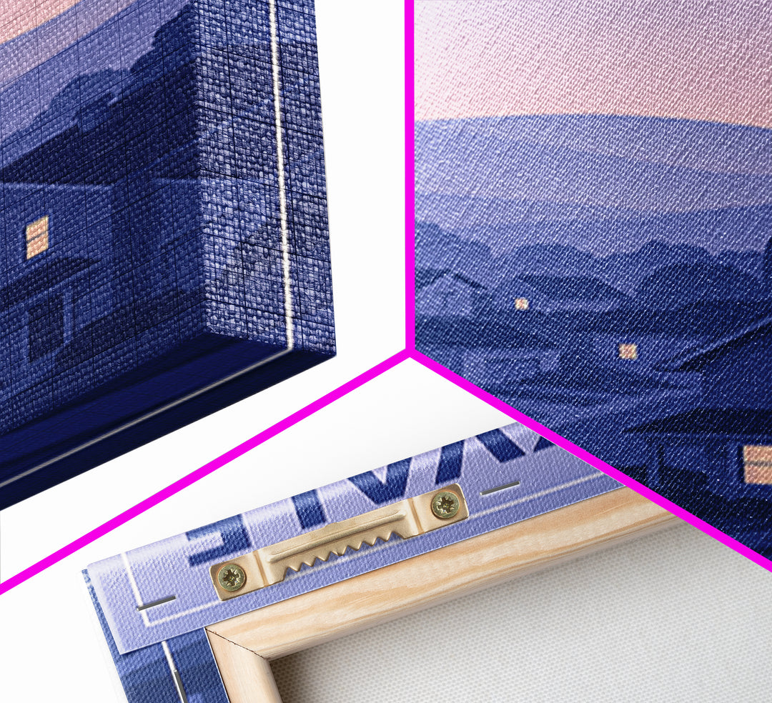 Sunnyvale California Travel Poster, Canvas Print, Retro Sunset Skyline Art, Sunnyvale Travel Art, Poster Art, Wall Decor, Poster Print