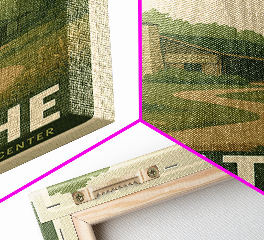 Olathe Kansas Travel Poster, Canvas Print, Old School Travel Poster, Olathe Art Print, City Illustration, Wall Art, Vintage Travel Art
