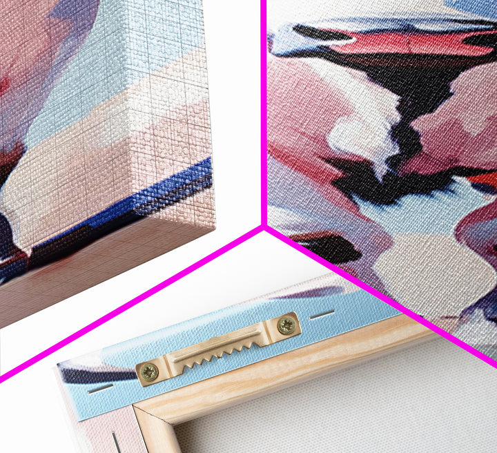 Bison Canvas Print Modern Rustic Wall Art Boho Art Southwest Wall Art Above Bed Art Vertical Wall Art