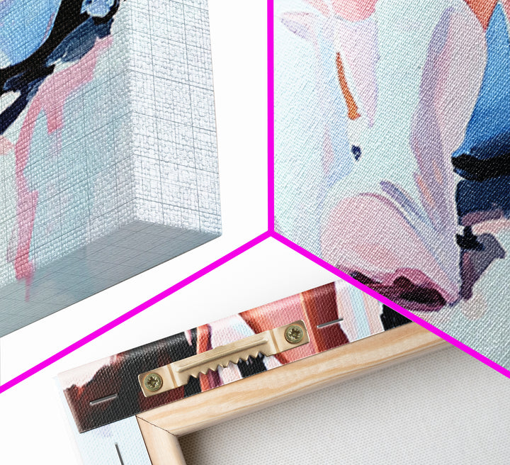 Cowgirl Boots, black cowgirl painting, rustic wall art, farmhouse decor, moody woman lying in bed painting, framed canvas print