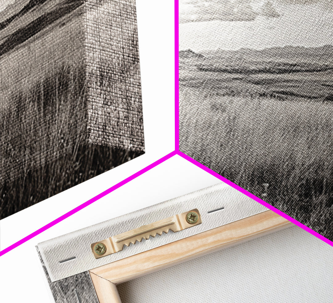 Black and White Cowgirl, western art, rustic decor, cowboy painting, southwest wall art, country art, black and white photography