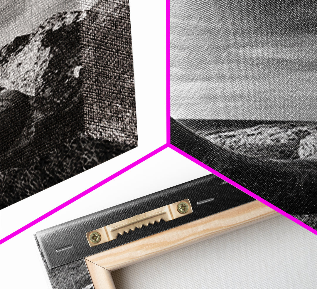 Ancient Horn, ozymandias art, rustic wall art, moody decor, nature landscape art, wabi sabi art, framed canvas print, farmhouse decor