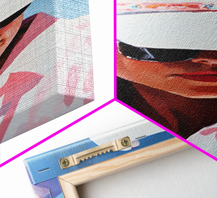 Cowgirl, Western Art, Rustic Decor, Coastal Cowgirl Wall Art, Canvas Print, Gift Idea For Her, Bedroom Art, Above Bed Wall Art