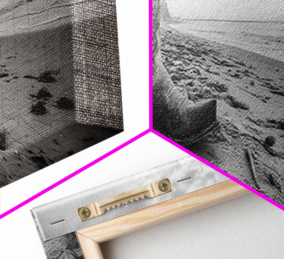 Cowboy Boots, coastal wall art, rustic decor, boho art, wabi sabi art, cowboy painting, framed canvas print, western style decor