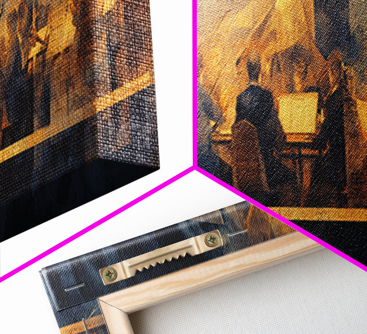 Conductor Baton and Sheet Shapes Without Text Framed Canvas Print, Recording Studio Art, Dtf Prints, Studio Decor, Analog, RSA-3x1-58