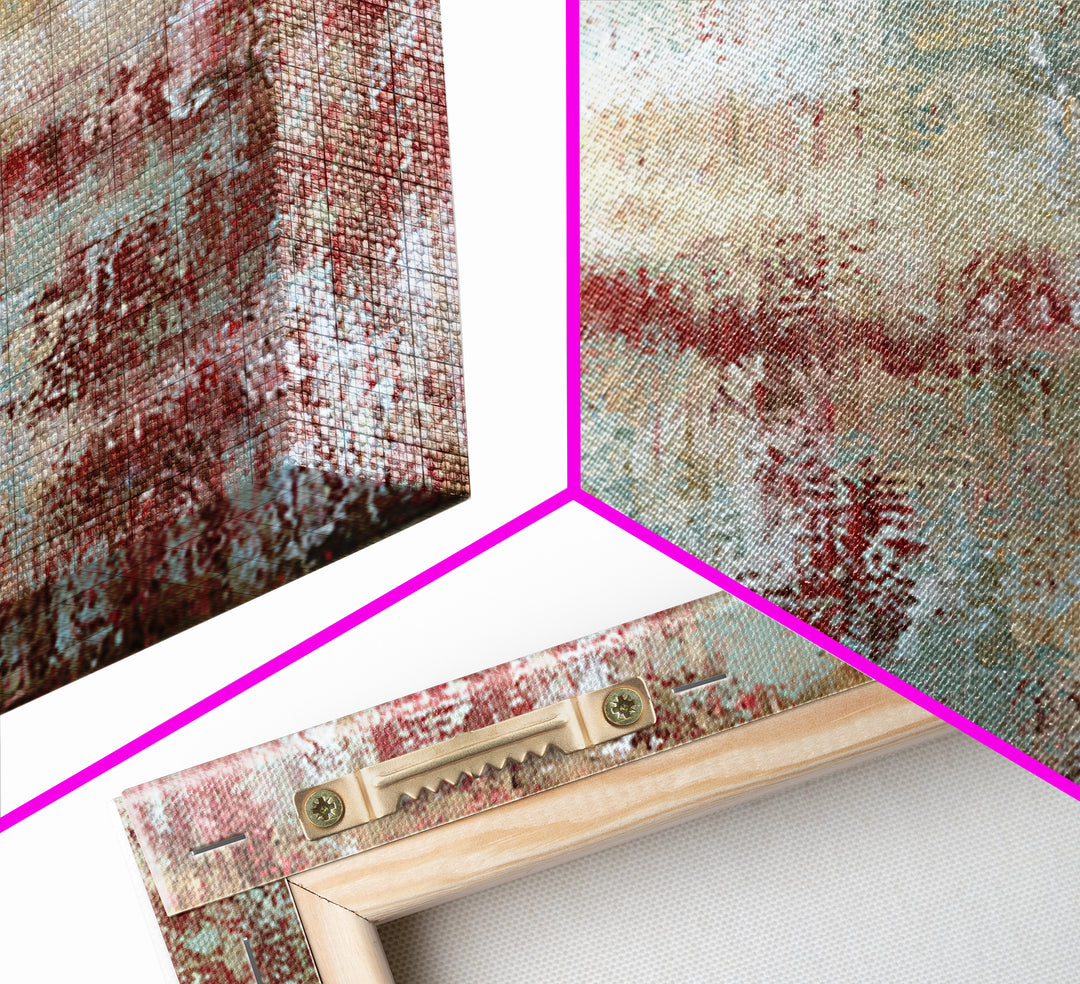 Wood Grain Abstract Framed Canvas Print, Rustic Art, Gallery Wall Set, Farmhouse Decor, Abstract Art, Rustic, Minimalist Decor, RUS-3x2-60
