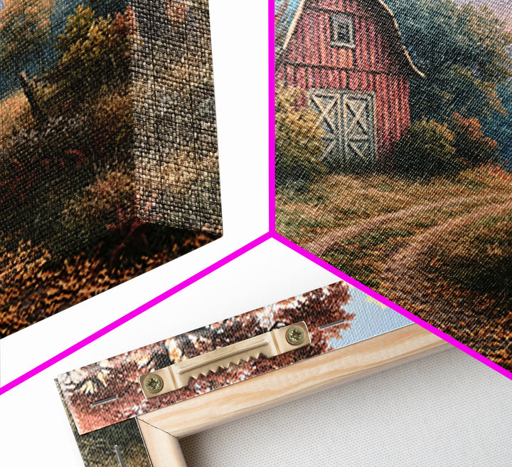 Forest Path with Golden Autumn Leaves Canvas Print, Rustic Art, Modern Art, Farmhouse Decor, Fine Art, Rustic, Neutral Decor, RUS-3x2-94