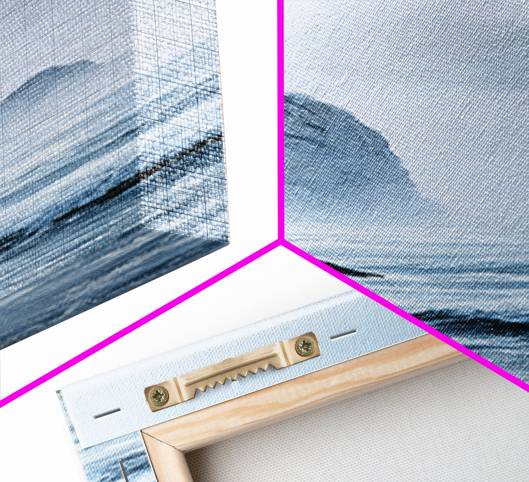 Sea Stack Rocks Canvas Print, Seascape Art, Contemporary Art, Coastal Decor, Fine Art, Seascape, Canvas Wall Art, Abstract Art, SEA-1x3-7