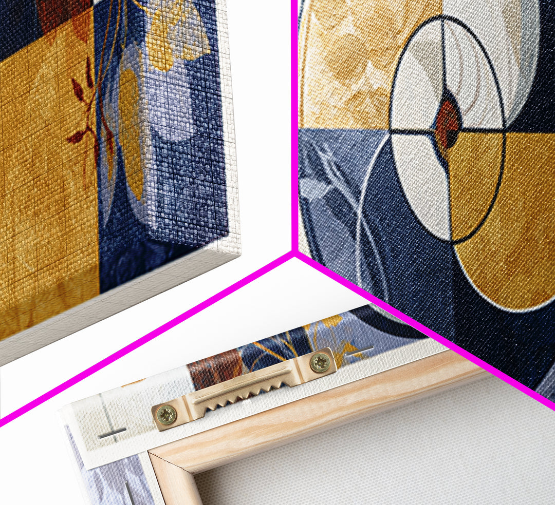 Golden Ratio Spiral Canvas Print, Sacred Geometry Art, Art Print, Living Room Decor, Watercolor Art, Geometry, Digital Wall Art, SGA-3x1-70