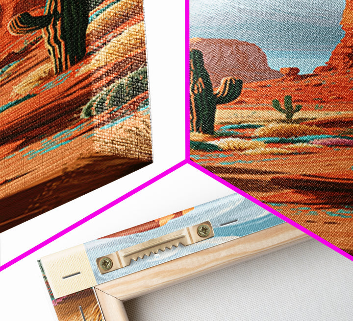 Desert Storm Clouds Canvas Print, Southwestern Art, Large Wall Art, Southwestern Decor, Fine Art, Mesa, Farmhouse Wall Art, SOU-1x3-48