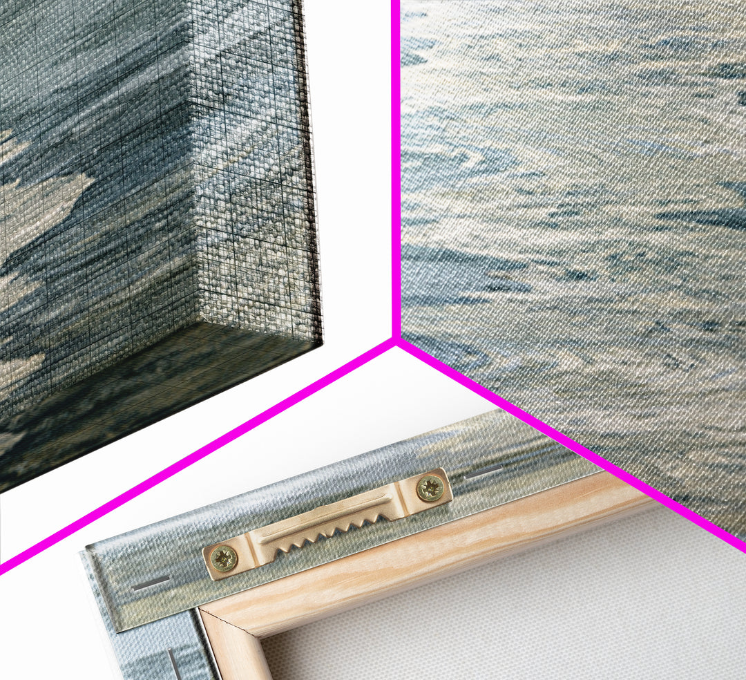 Abstract Water Ripples Canvas Print, Spa Art, Neutral Decor, Spa Decor, Fine Art, Serenity, Home Decor, Wall Decor, SPA-1x3-18