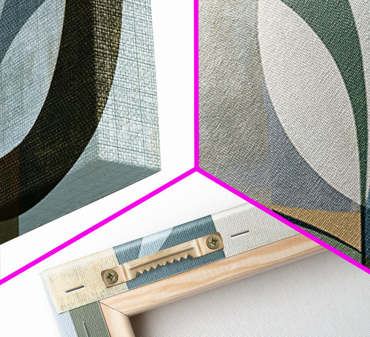 Sage and Ivory Geometric Calm Composition Canvas Print, Spa Art, Fine Art Photography, Spa Decor, Fine Art, Serenity, SPA-2x1-89