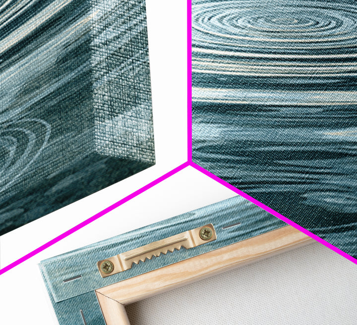 Abstract Water Ripples Canvas Print, Spa Art, Wall Art, Spa Decor, Abstract Art, Serenity, Dog Wall Art, Abstract Print, SPA-2x3-14