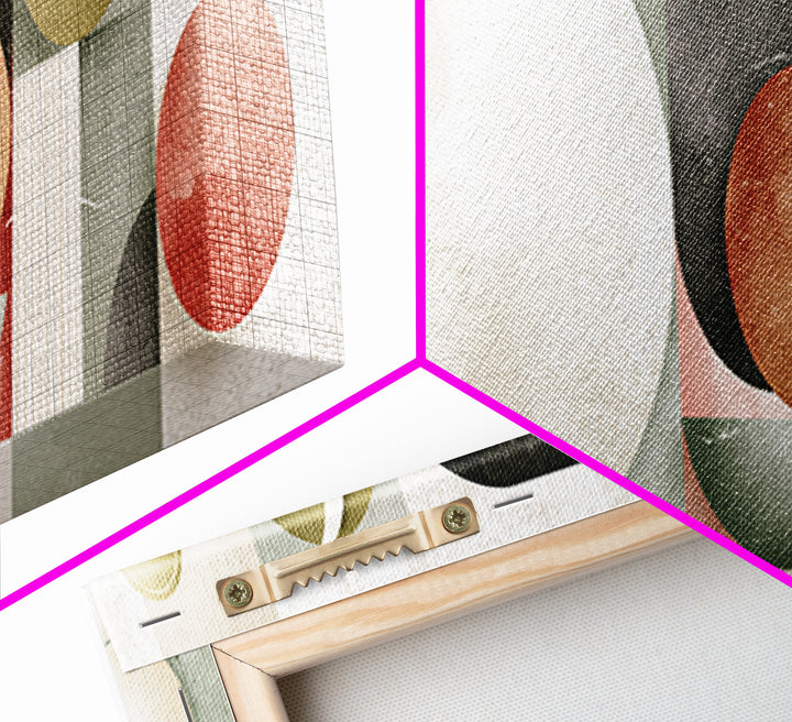 Sage and Ivory Geometric Calm Composition Canvas Print, Spa Art, Fine Art Photography, Spa Decor, Fine Art, Serenity, SPA-3x1-13