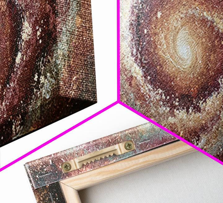 Spiral Galaxy as Soul Journey Metaphor Canvas Print, Spiritual Art, Minimalist Wall Art, Living Room Decor, Fine Art, Spirit, SPI-3x1-38