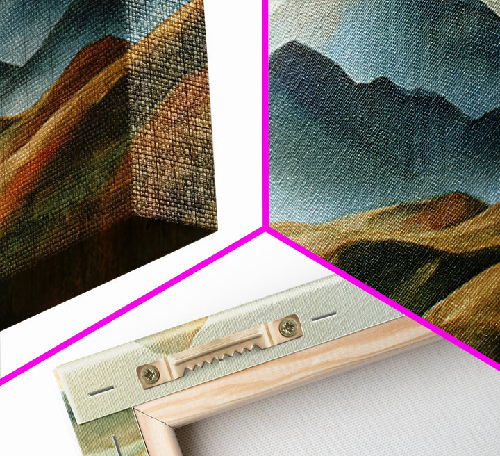 Mountain Sunrise as Awakening Symbol Canvas Print, Spiritual Art, Home Decor, Living Room Decor, Fine Art, Spirit, Wallart, SPI-3x1-85