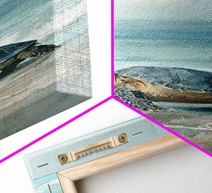 Sea Turtle Near Tropical Reef Framed Canvas Print, Tropical Art, Room Decor, Living Room Decor, Fine Art, Tropic, Printable, TRO-2x3-3